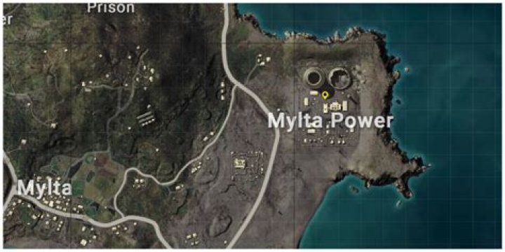 What is Mylta power on the map?