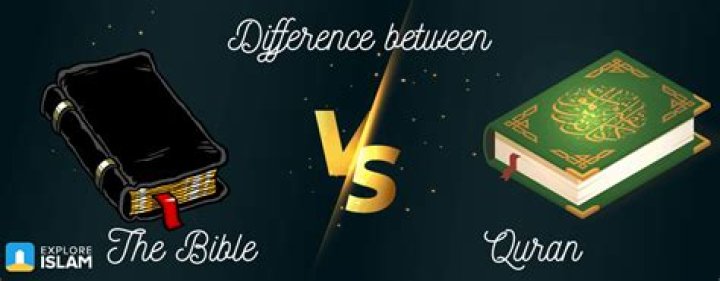 What is the difference between the Bible and the Quran?