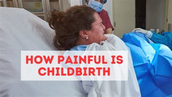 What is the most painful part of giving birth?