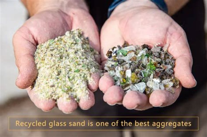 What is the use of glass sand?