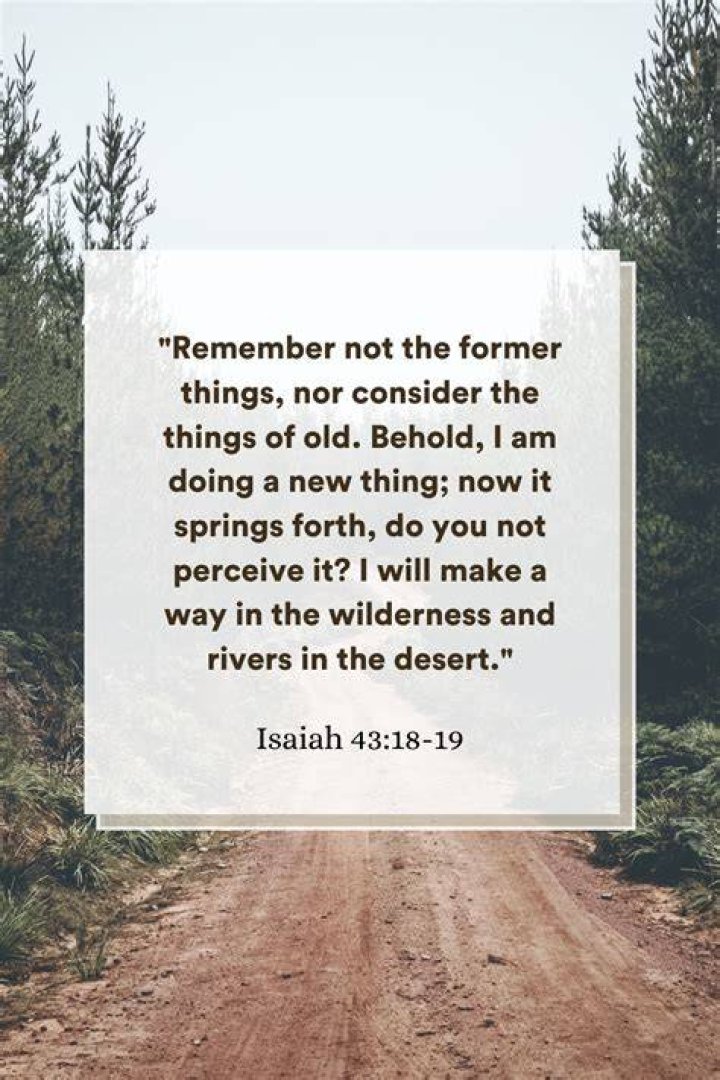 What the Bible says about moving on from the past?
