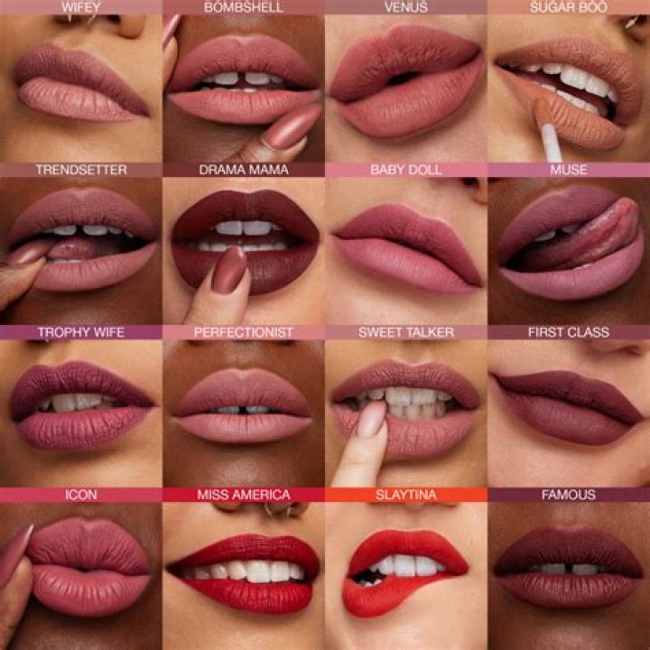 What type of lipstick is in for 2021?