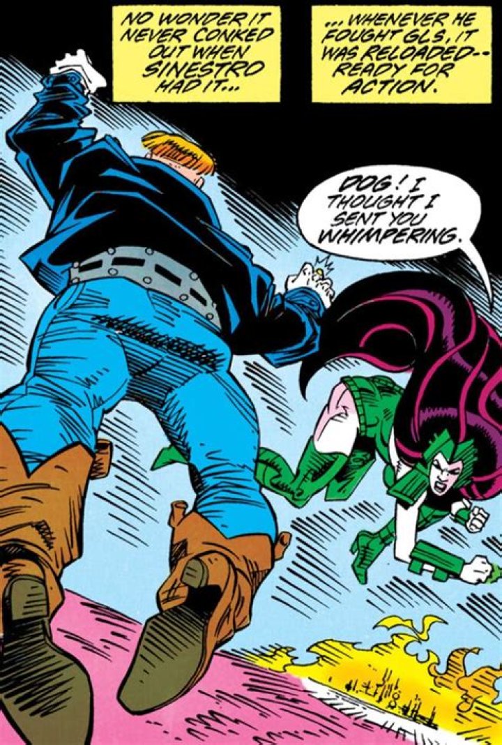 Where did Sinestro get his ring?