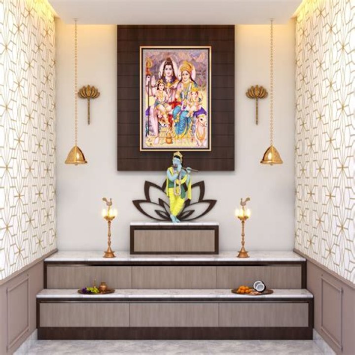 Which Colour is best for puja room?