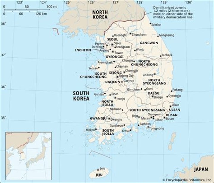 Which country is similar to South Korea?