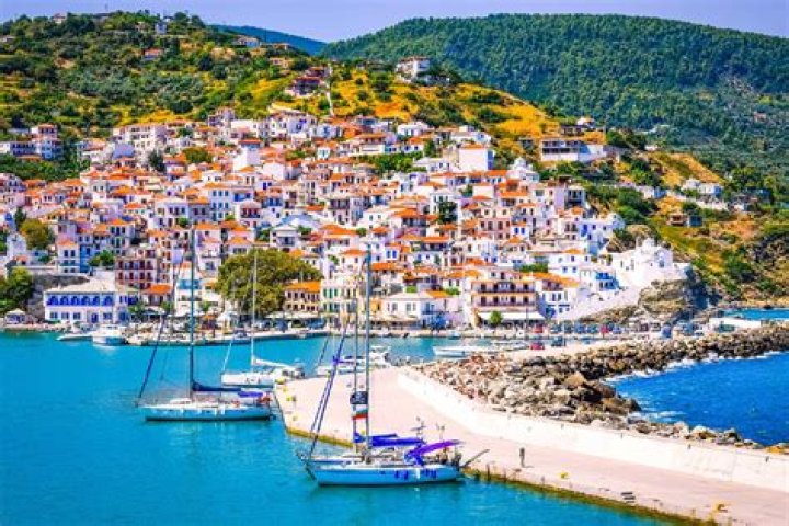 Which island is Mamma Mia filmed on?