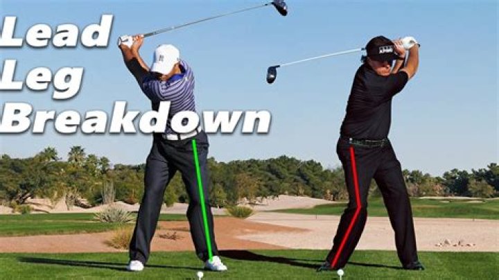 Which leg should be your lead leg?