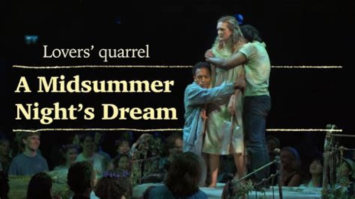 Who are the 4 lovers in A Midsummer Night's Dream?