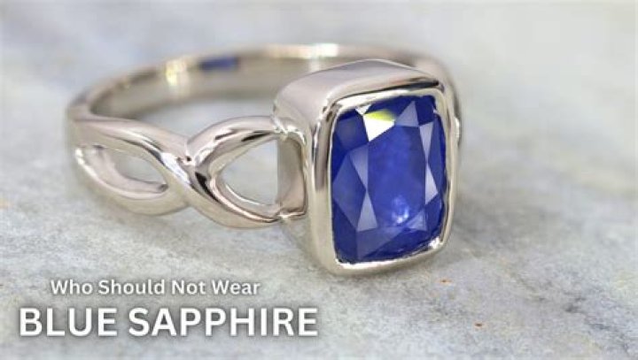 Who can wear a blue sapphire?
