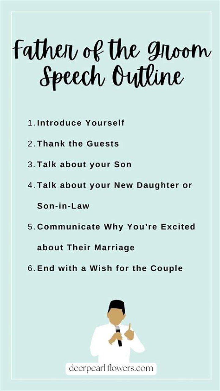 Who does the father of the groom toast?