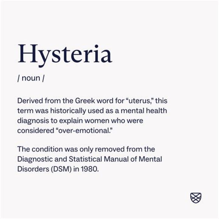 Who is hysteria?