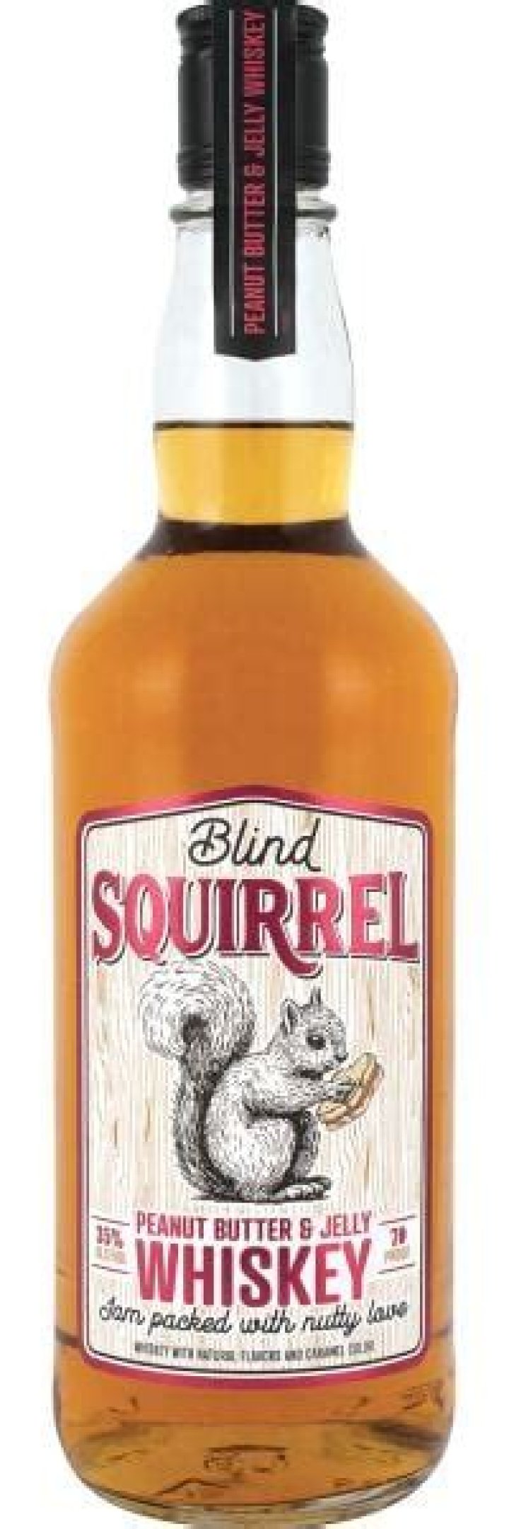 Who makes blind squirrel peanut butter whiskey?