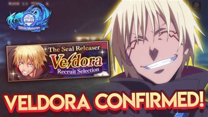 Who sealed Veldora slime?
