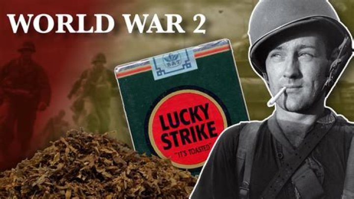 Why did ww2 soldiers smoke?