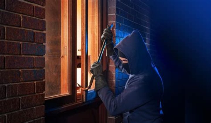 Why do burglars break in at night?