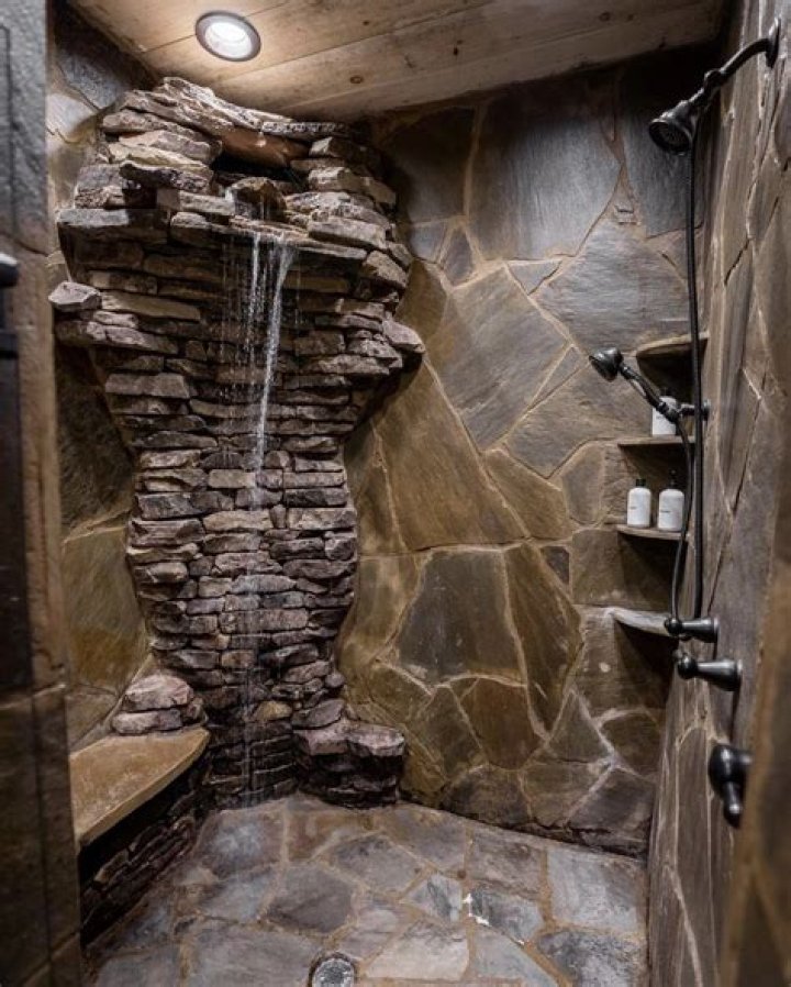 Why do people like waterfall showers?