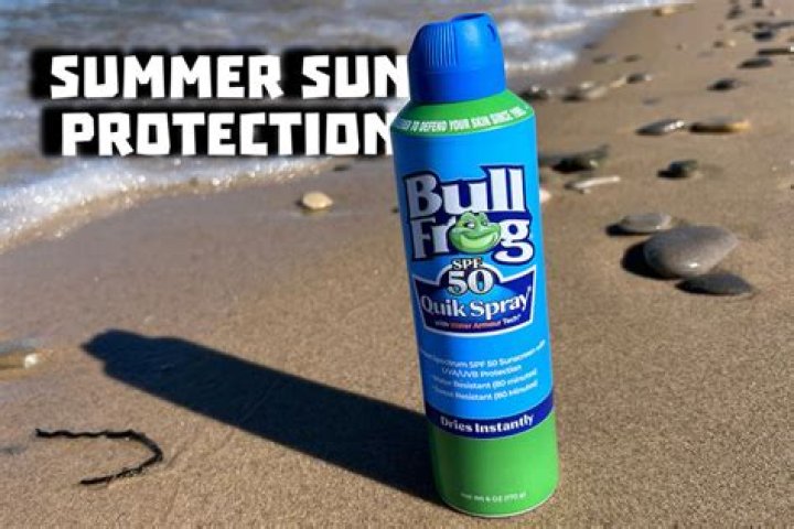 Why do pitchers use BullFrog sunscreen?
