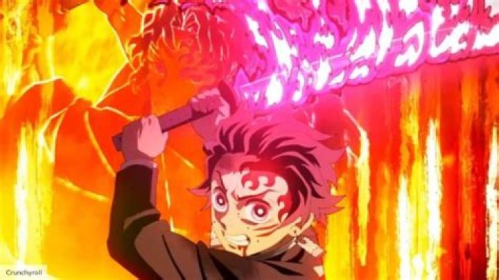 Why does Tanjiro have a red mark?